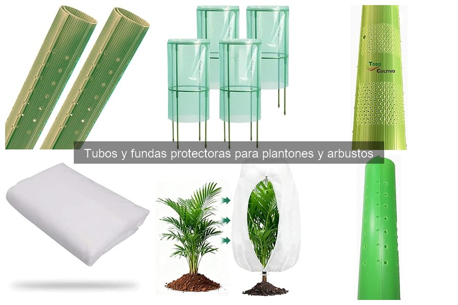 Mejores materiales para fundas protectoras de plantones