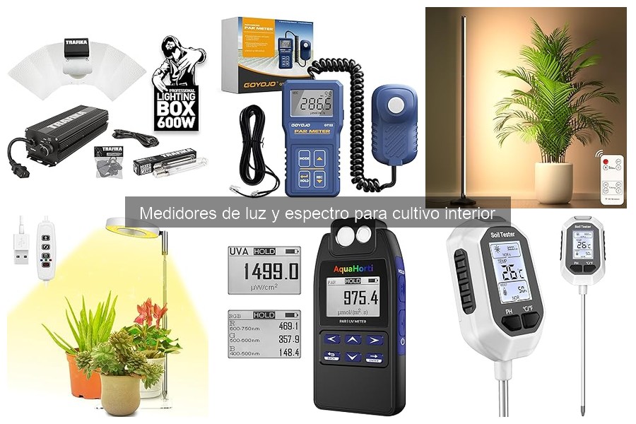 Mejores medidores de luz para cultivo interior en 2023
