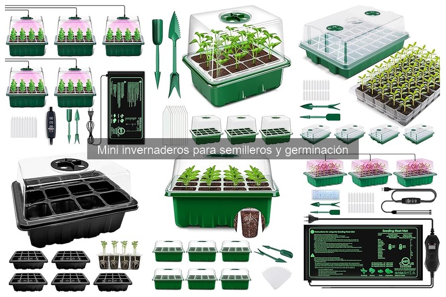 Mejores mini invernaderos para cultivo en casa: comparativa