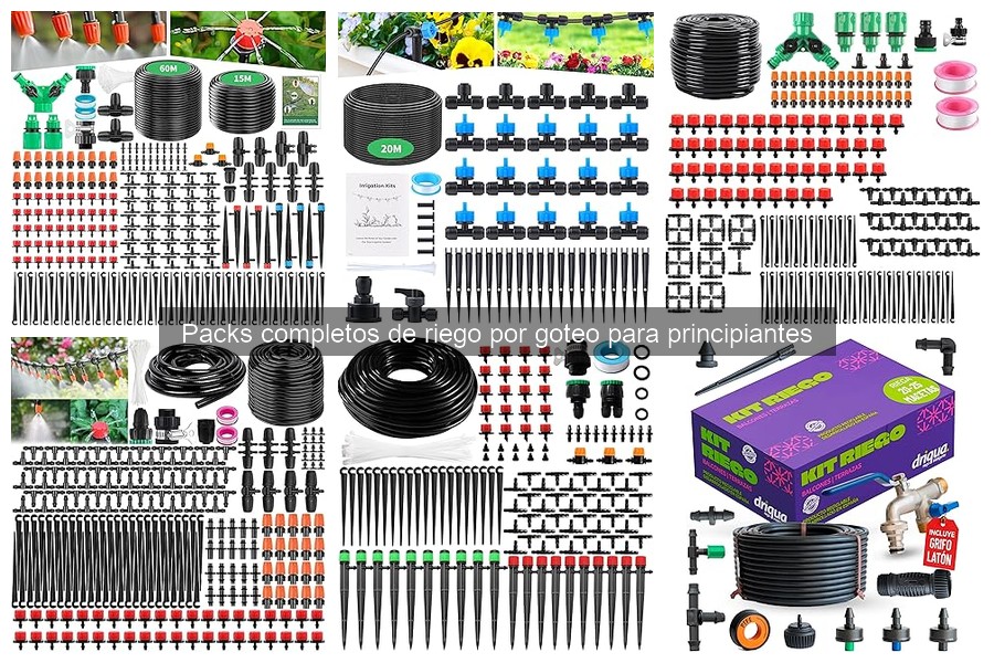 Mejores Packs de Riego por Goteo para Principiantes