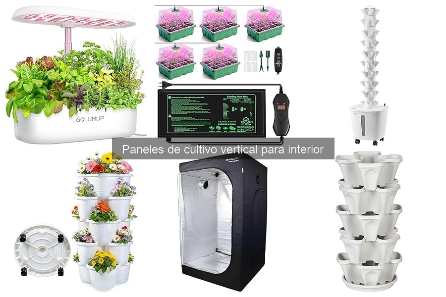 Mejores paneles de cultivo vertical para apartamentos pequeños