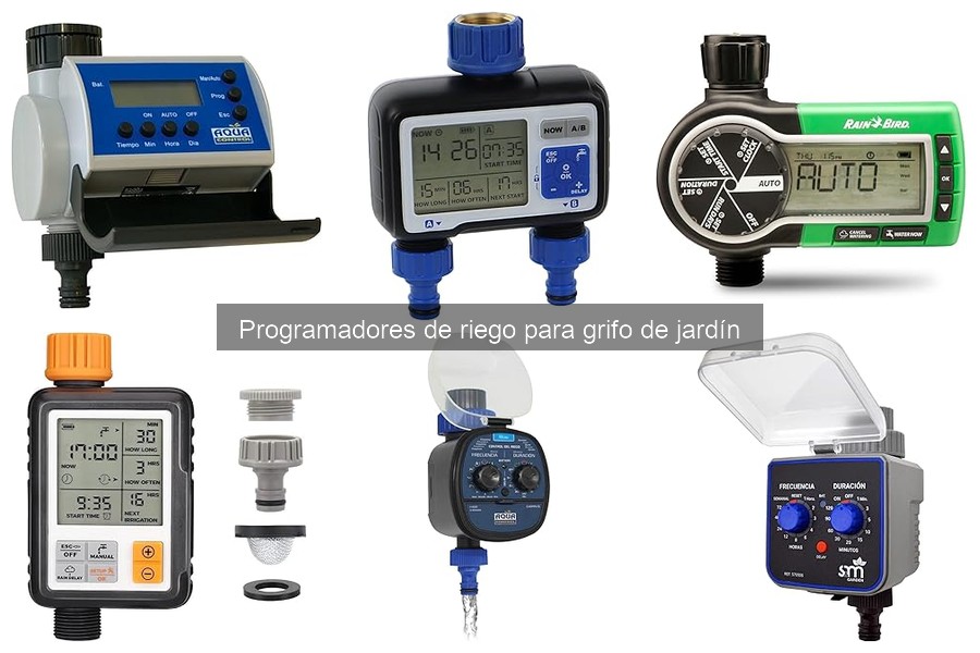Mejores programadores de riego para jardines pequeños 2023