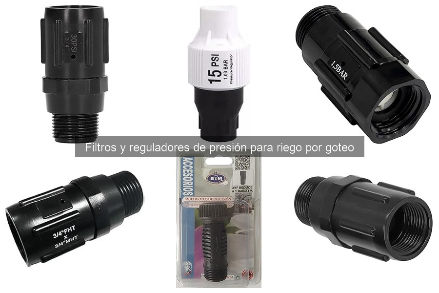 Mejores reguladores de presión para riego por goteo 2023