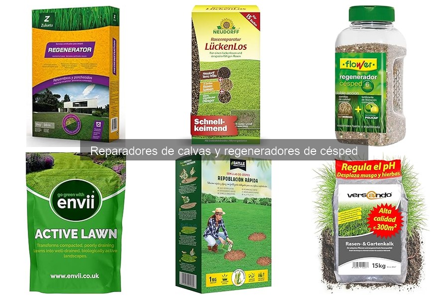 Mejores reparadores de calvas para césped en 2023