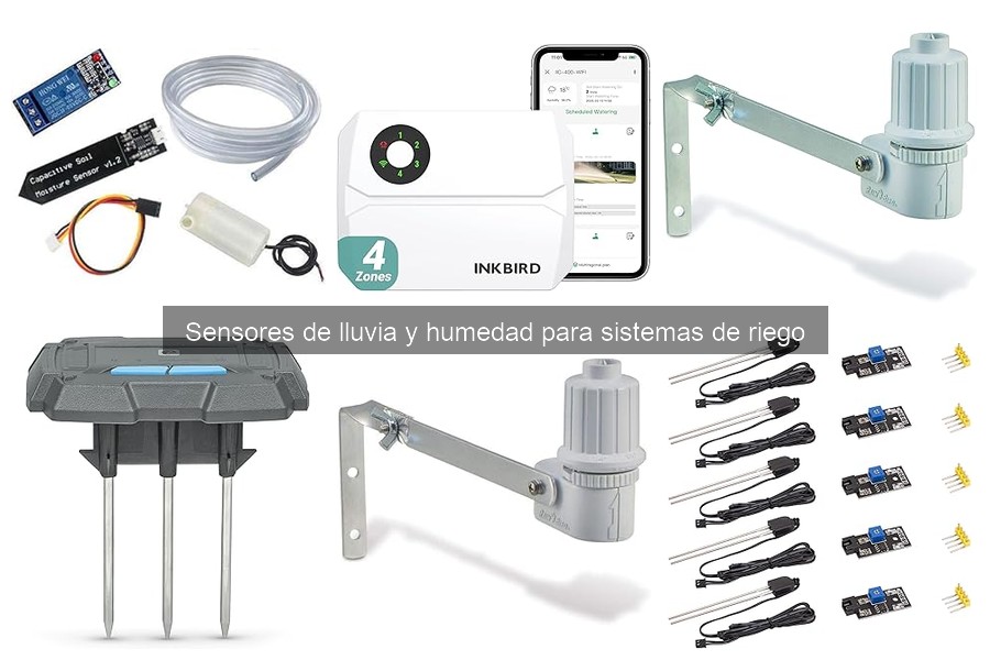 Mejores sensores de lluvia y humedad para jardines pequeños