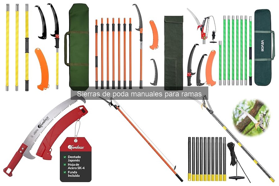 Mejores Sierras de Poda Manuales para Principiantes