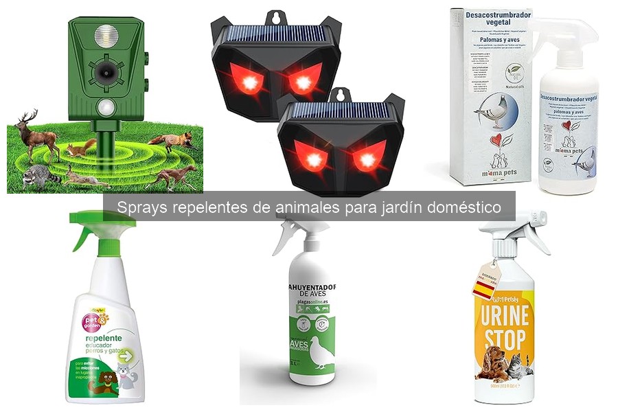 Mejores sprays repelentes para jardines con mascotas