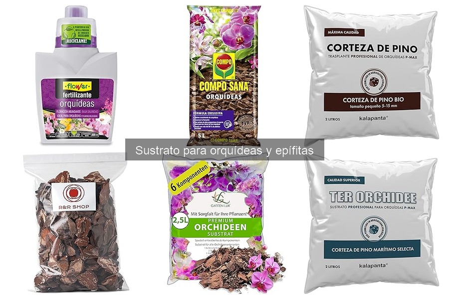Mejores sustratos para orquídeas: comparativa de marcas