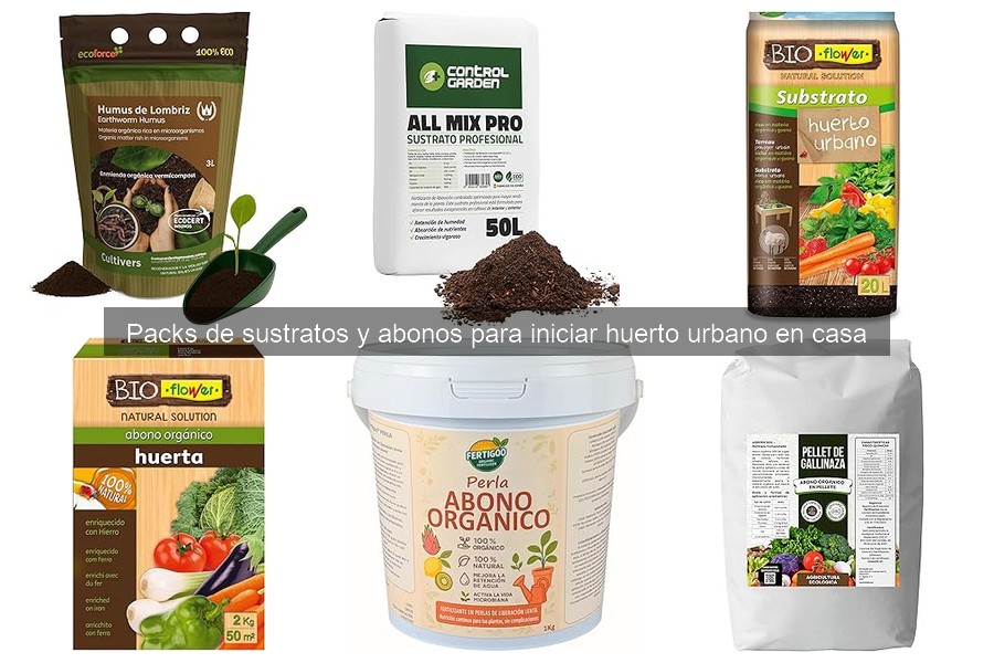 Mejores sustratos para plantas específicas en huertos urbanos