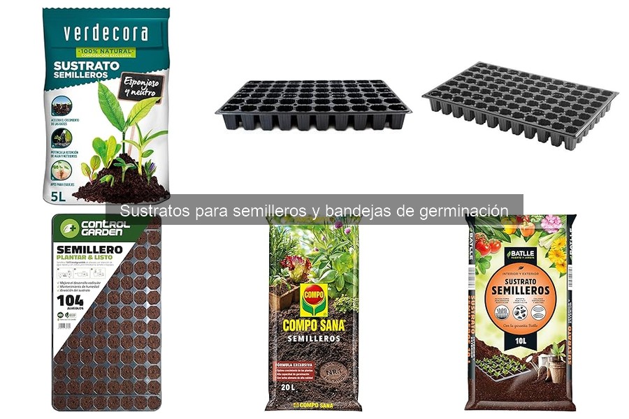 Mejores sustratos para semilleros de hortalizas en comparación