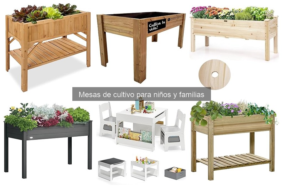 Mesas de cultivo para niños: ¿Dónde comprarlas fácilmente?