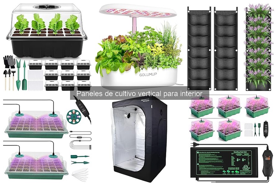 Ofertas en paneles de cultivo vertical para interiores