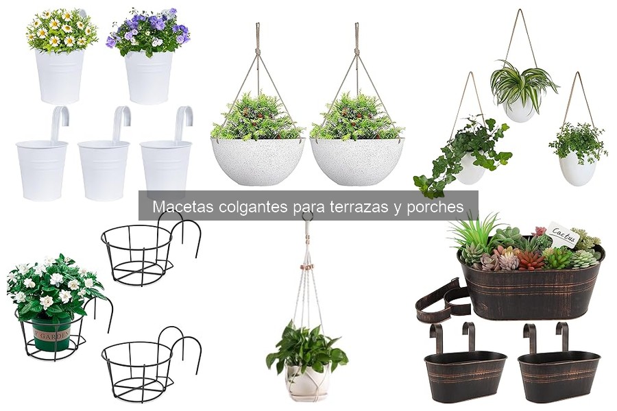 Ofertas Imperdibles en Macetas Colgantes para Terrazas