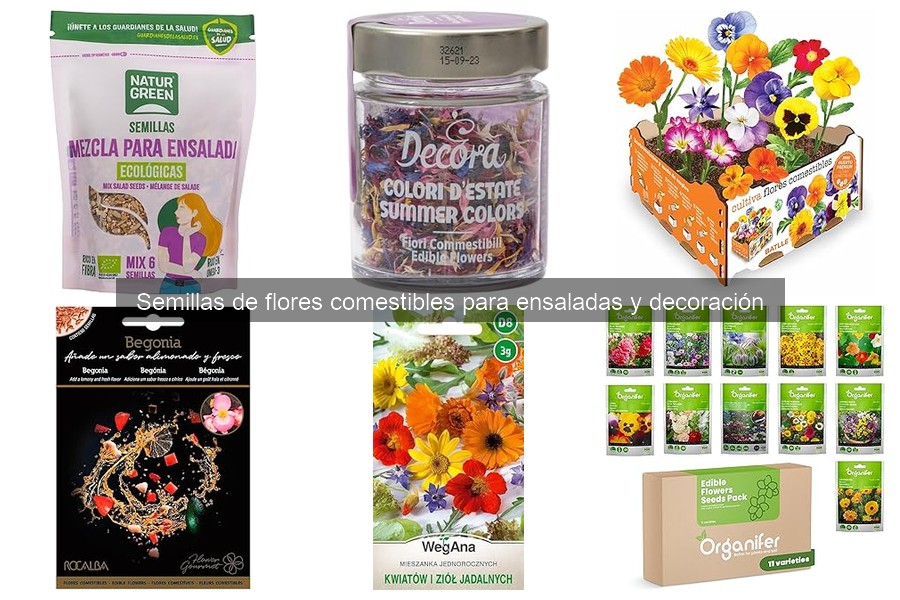 Ofertas y precios de semillas de flores comestibles