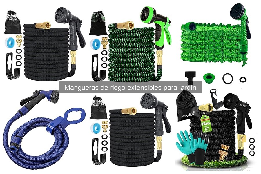 Opiniones de mangueras de riego extensibles para jardín