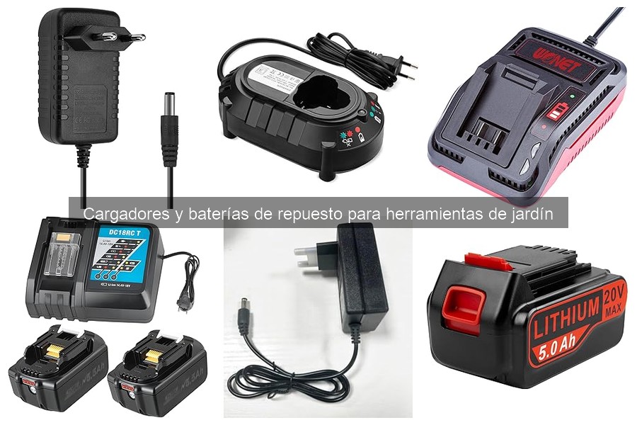 Opiniones sobre baterías de repuesto para herramientas de jardín