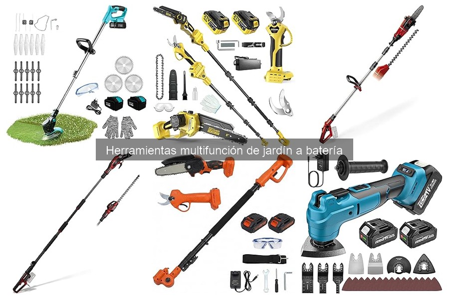 ** Opiniones sobre herramientas multifunción de jardín a batería