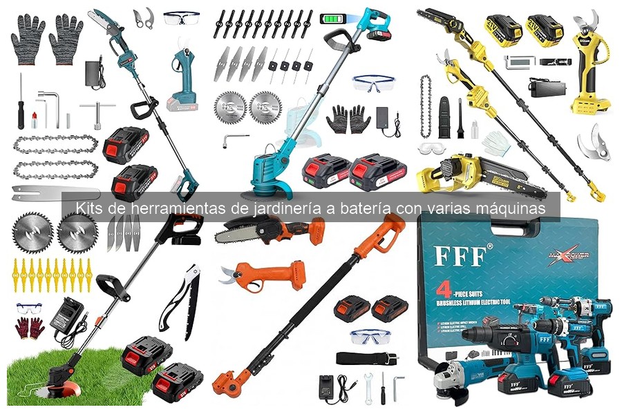 Opiniones sobre Kits de Herramientas de Jardinería a Batería