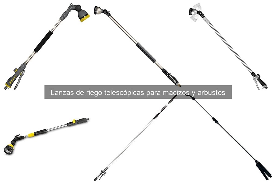 Opiniones sobre lanzas de riego telescópicas para jardines