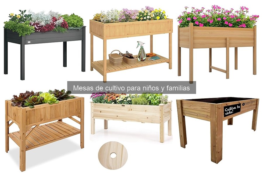 Opiniones sobre mesas de cultivo para niños y familias