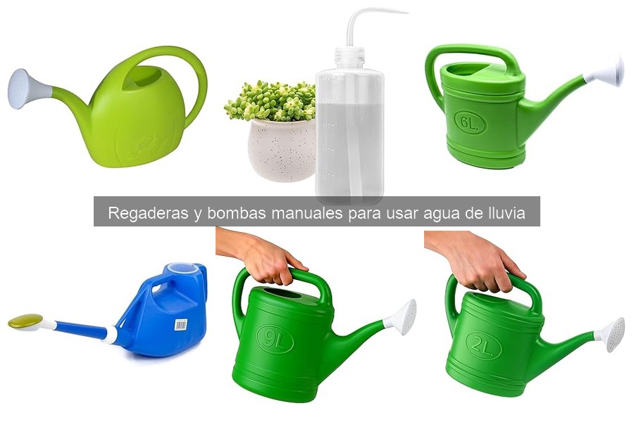 Opiniones sobre regaderas y bombas manuales de riego