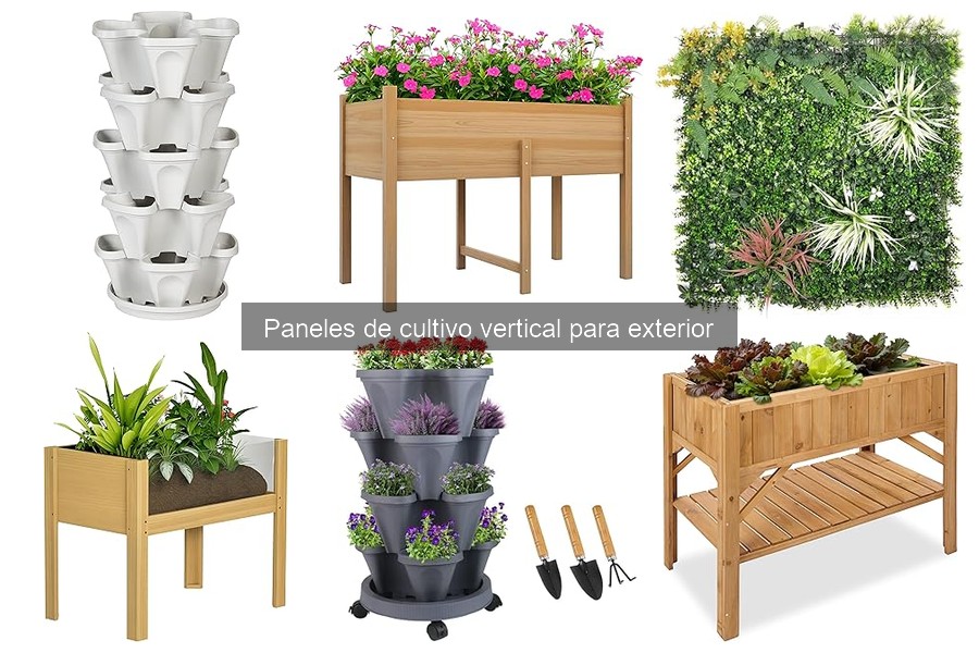 Paneles de cultivo vertical para exterior: ¿Qué son?