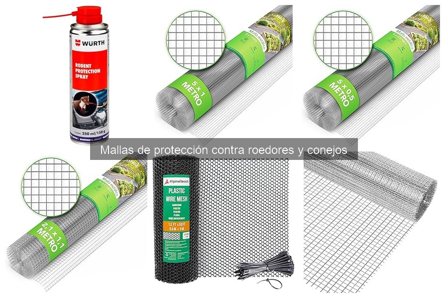 Precio promedio de mallas contra roedores y conejos
