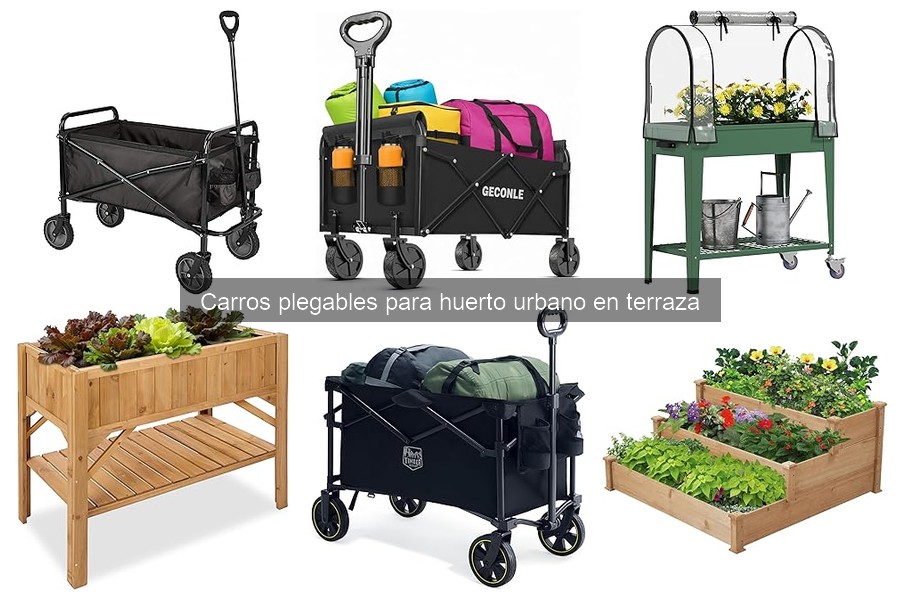 Precios de carros plegables para huertos urbanos: guía 2023