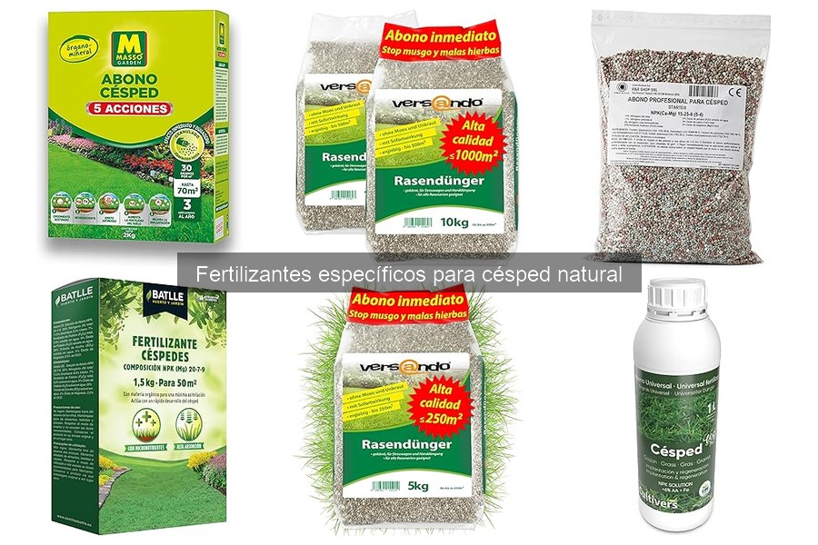 Precios de Fertilizantes para Césped Natural: ¡Aprovecha Ofertas!