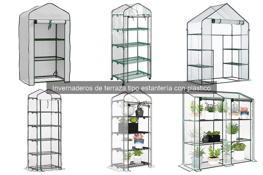 Precios de invernaderos de terraza tipo estantería en 2023