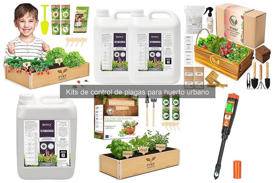 Precios de kits de control de plagas para huertos urbanos