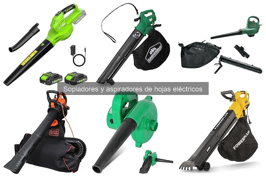 Precios de Sopladores y Aspiradores de Hojas Eléctricos