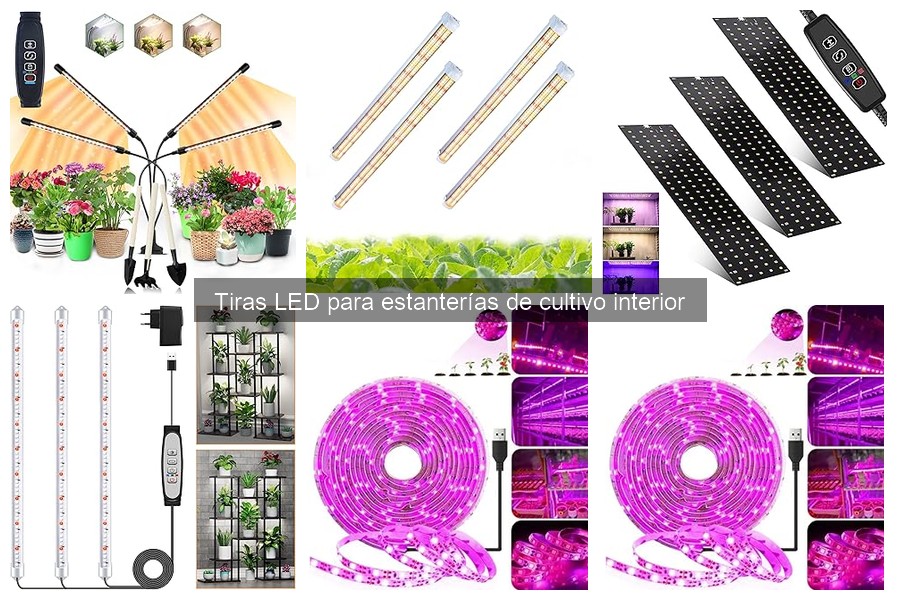 Problemas comunes al usar tiras LED en cultivos interiores