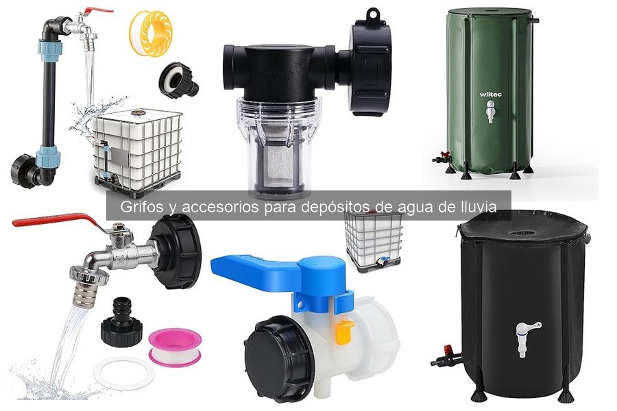 Problemas comunes con grifos de depósitos de agua de lluvia