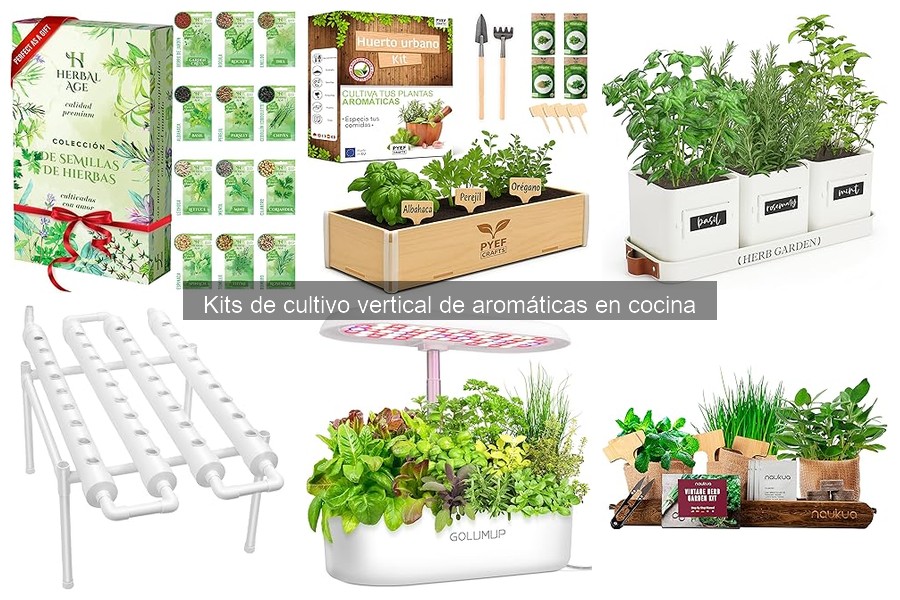 Problemas comunes con kits de cultivo vertical de aromáticas