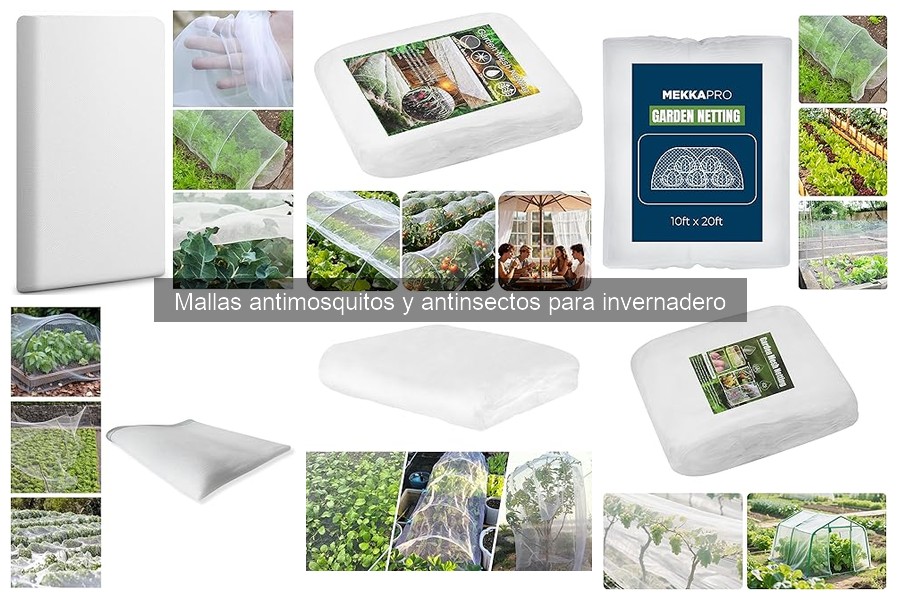 Problemas comunes con mallas antimosquitos en invernaderos