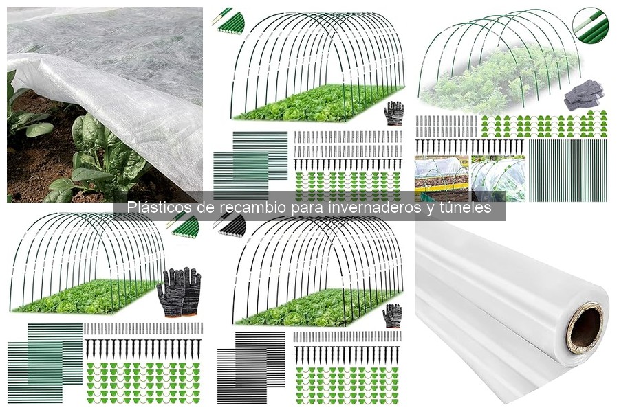 Problemas comunes con plásticos de recambio en invernaderos