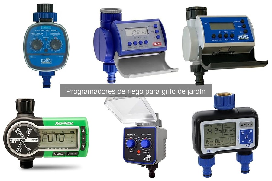 Problemas comunes con programadores de riego y soluciones