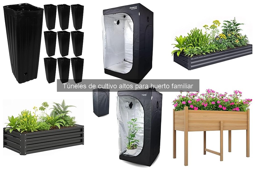 Problemas comunes con túneles de cultivo altos y soluciones