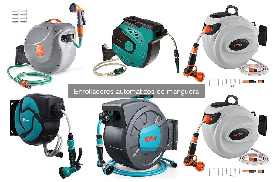 Problemas comunes del enrollador automático de manguera