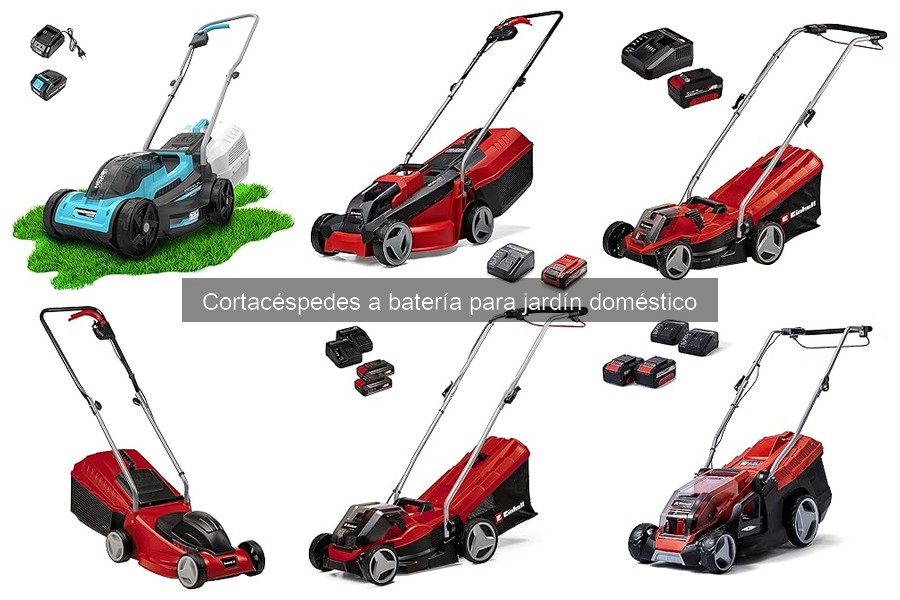 Problemas comunes en cortacéspedes a batería y soluciones