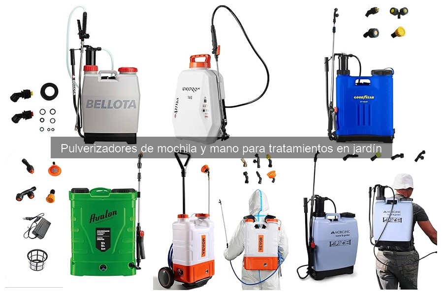 Pulverizadores de jardín: mochila vs. mano, ¿cuál elegir?