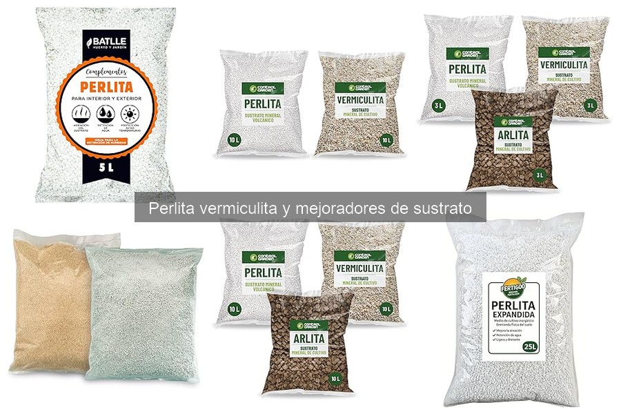 ¿Qué es la perlita y la vermiculita? Usos y diferencias