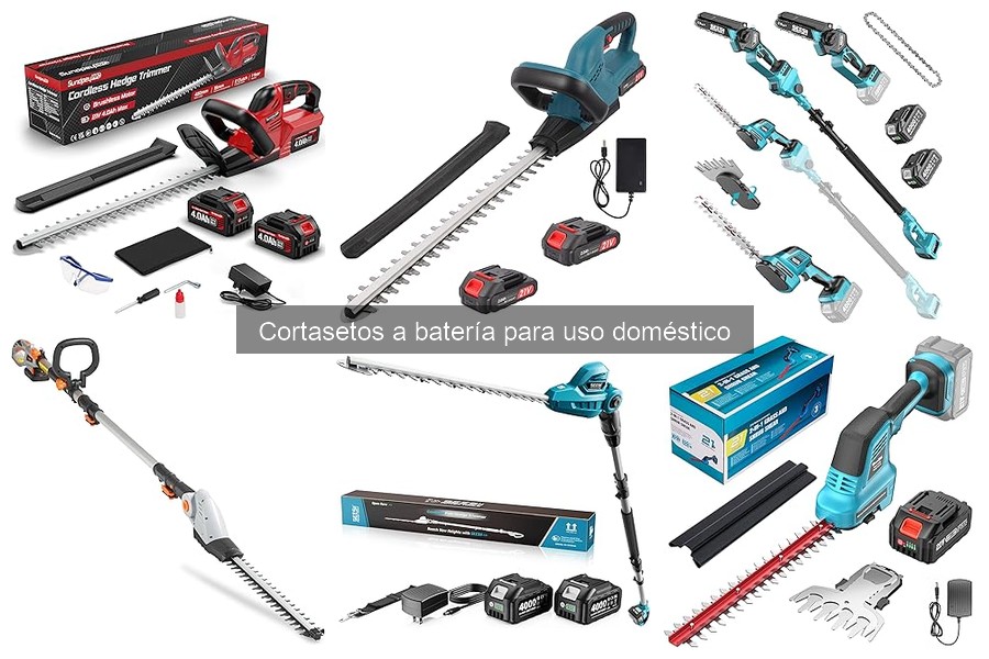 ¿Qué es un cortasetos a batería? Características y ventajas