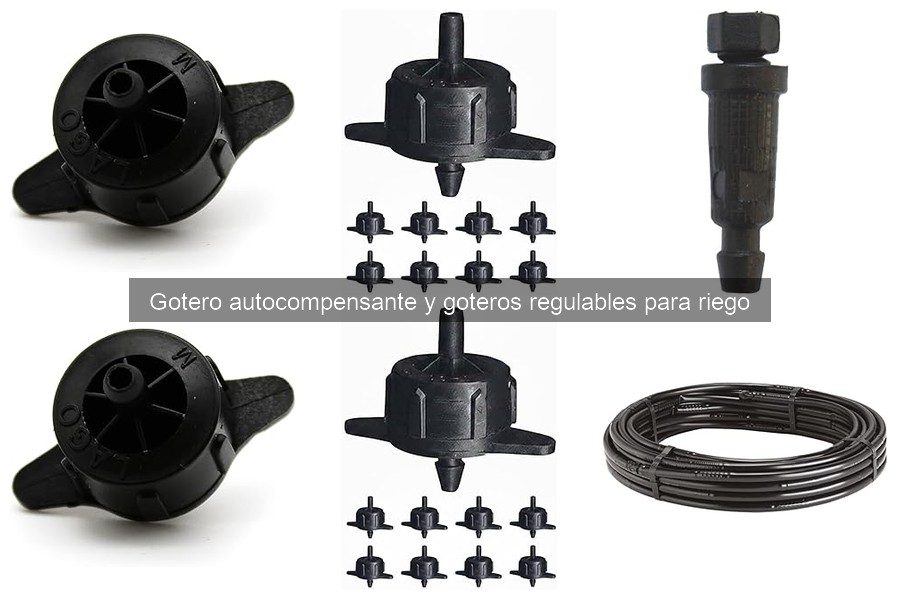 ¿Qué es un gotero autocompensante? Beneficios y funcionamiento