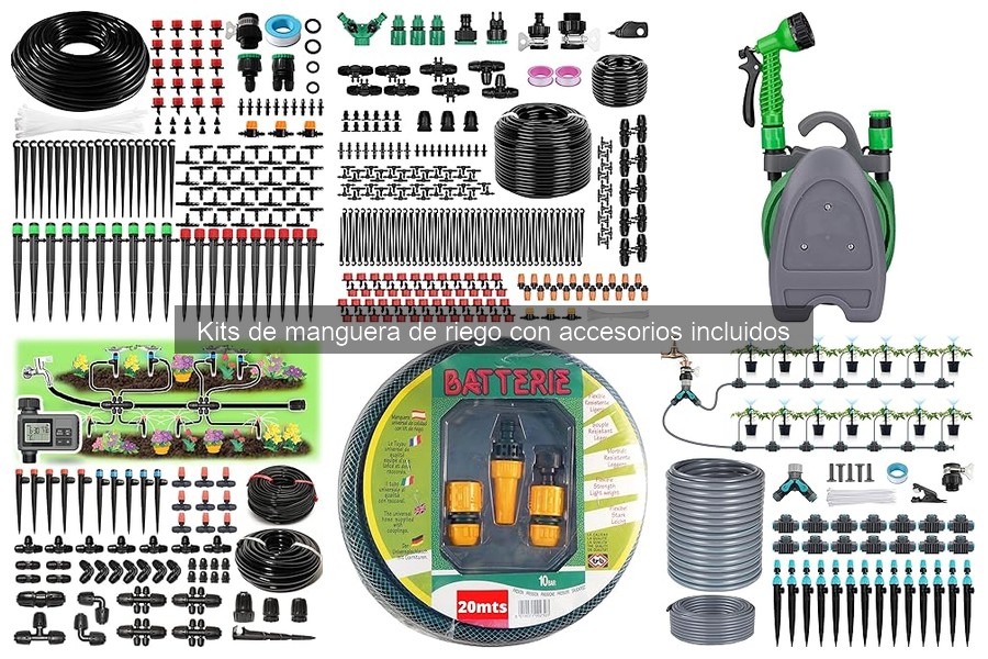 ¿Qué es un Kit de Manguera de Riego? Componentes Incluidos