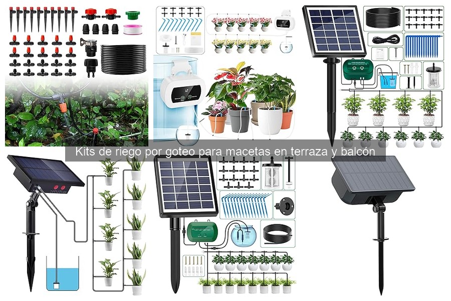 ¿Qué es un kit de riego por goteo y cómo funciona?