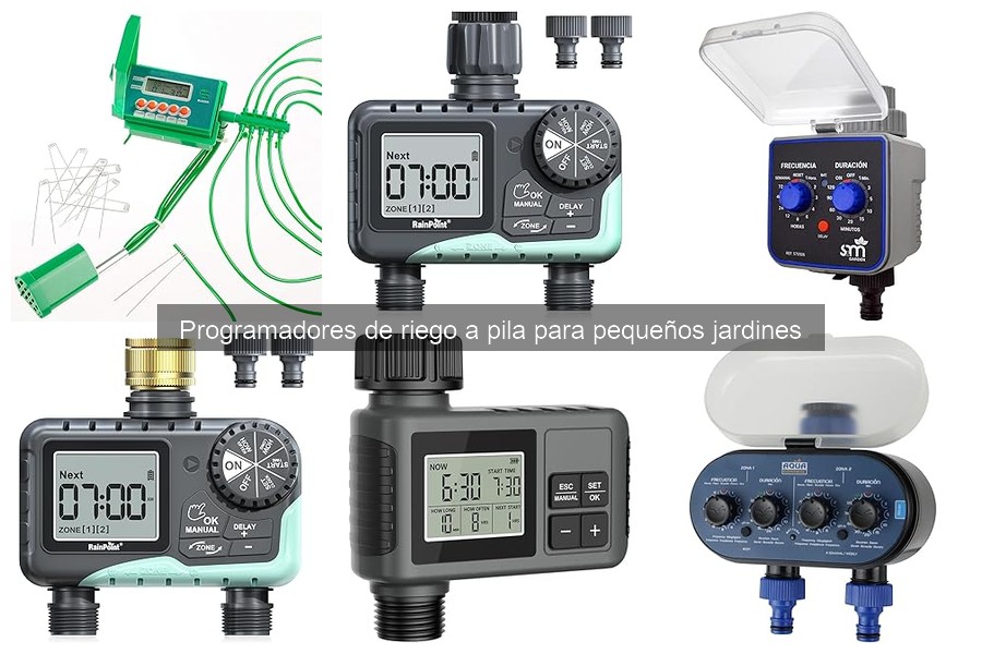 ¿Qué es un programador de riego a pila? Funciones y ventajas