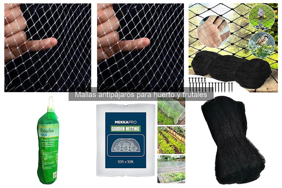 ¿Qué es una malla antipájaros y para qué sirve?