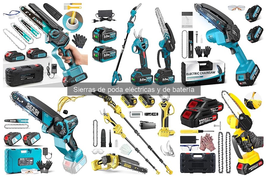 ¿Qué es una sierra de poda eléctrica? Características y uso
